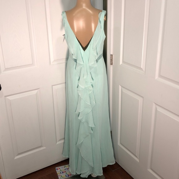 David's Bridal Dresses Davids Bridal Green Dress Nwt 8 Poshmark